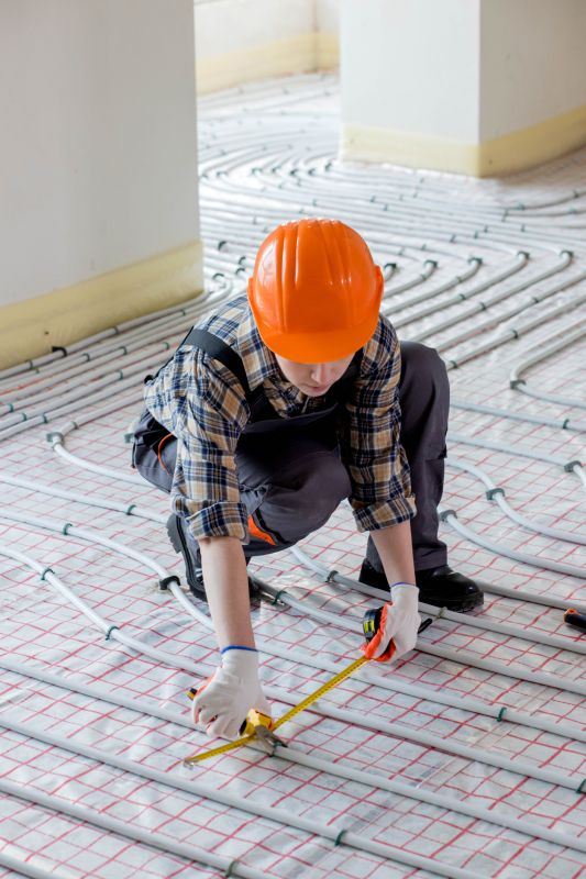 Heated Floor Installation